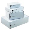 Système modulaire-boîtes de format 1 à 4 pour expédition de petites pièces CP080.58