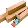 Boîte d'expédition pour plans avec double fermeture adhésive CP072.05