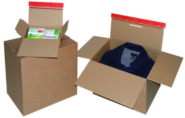 Carton à fond automatique 395x295