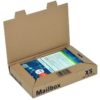 Boîte postale carton brun 245x145x33mm