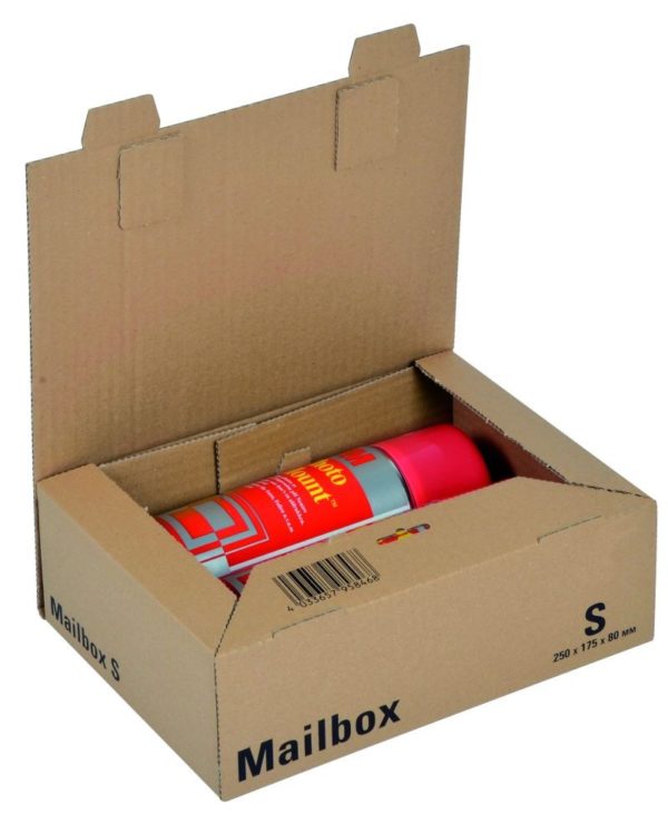 Boîte postale carton brun 250x175x80mm