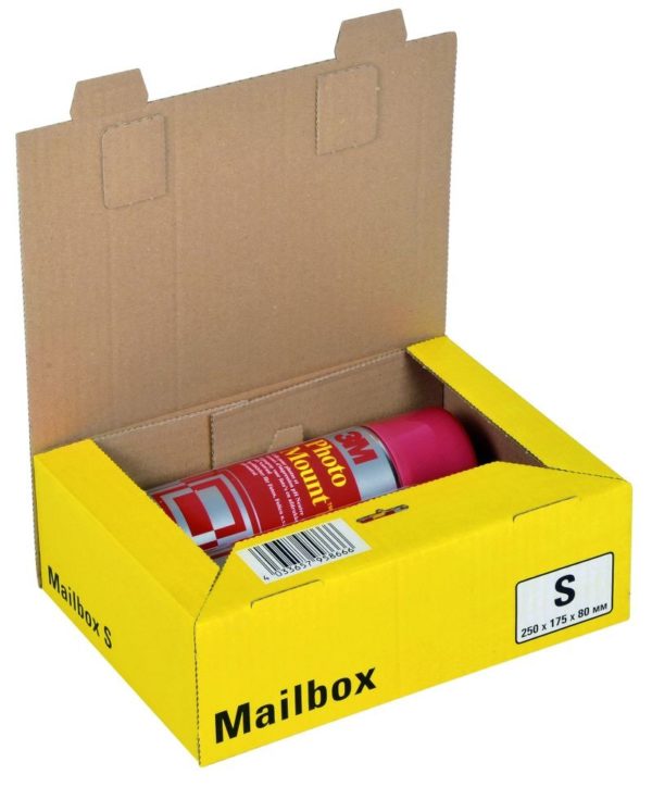 Boîte postale carton brun 250x175x80mm