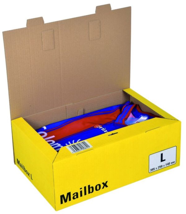 Boîte postale carton brun 395x250x140mm