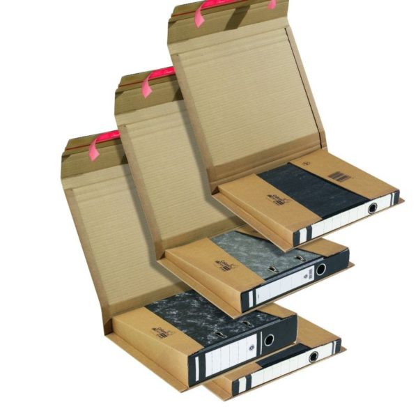 Pack de 2 étuis d'expédition universels pour classeurs 365x300x85