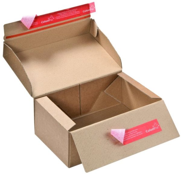Pack de 2 boîtes d'expédition postale S 250x177x96mm