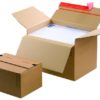 Pack de 2 cartons à fond automatique de hauteur variable 238x170x60-130mm