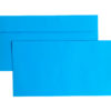 Enveloppes DL-110x220 Velin 120g Bleu Vif