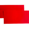 Enveloppes Colorfix DL-110x220 Rouge Foncé 120g