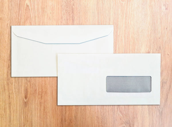 Enveloppes mécanisables Buromatic C6/5-114x229 Blanc 80g Fenêtre 35x100