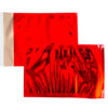 Pochettes C5-162X229 Aluminium métallisé Rouge