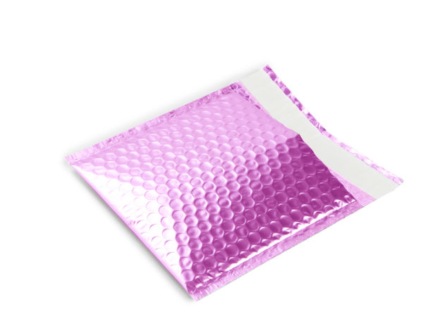 Pochettes bulles d'air mat Rose Lilas