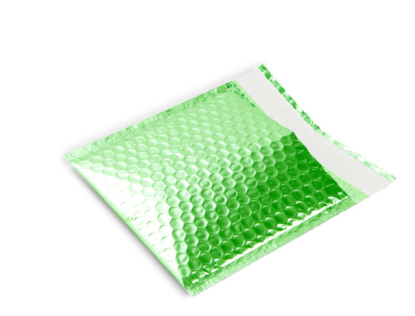 Pochettes bulles d'air mat vert